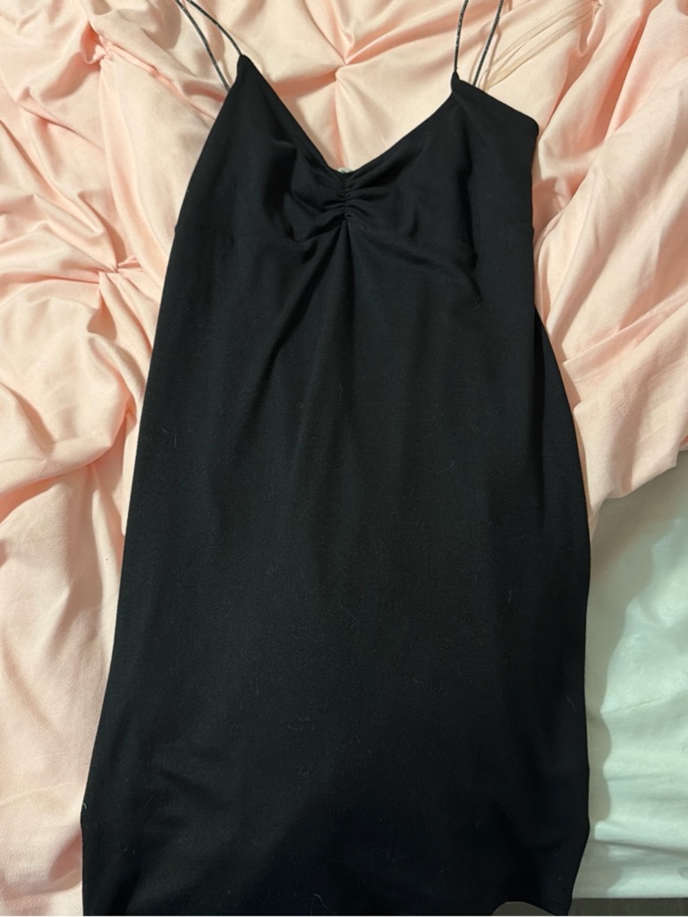 Charlotte Russe Black Midi Slip Dress